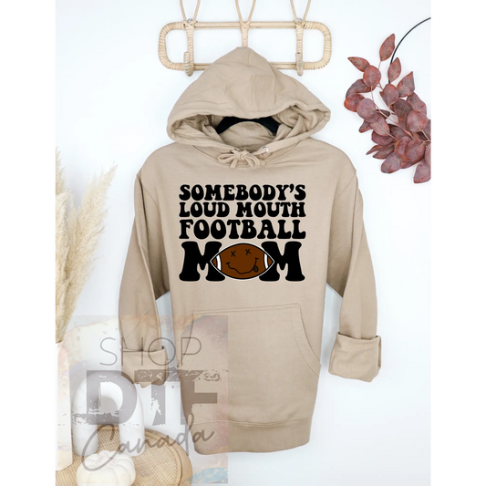 Fall - loud ass football mom - shirts & tops