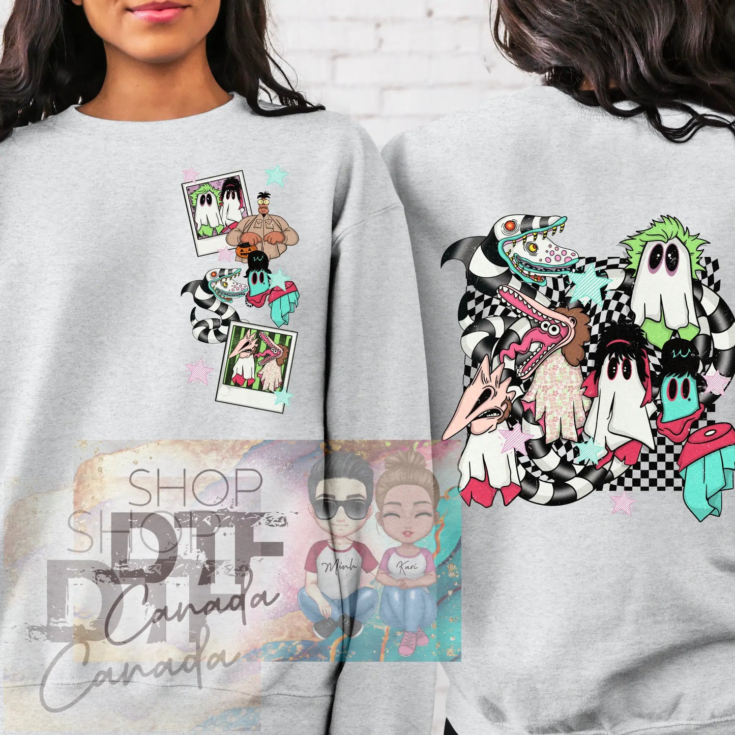 Halloween - scary faces - shirts & tops