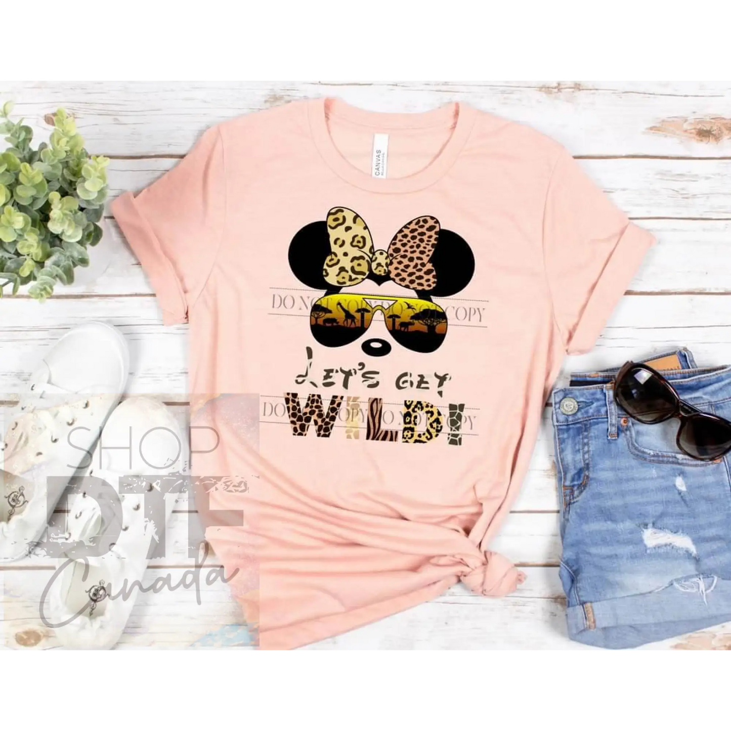 Kids - animal kingdon minnie - shirts & tops