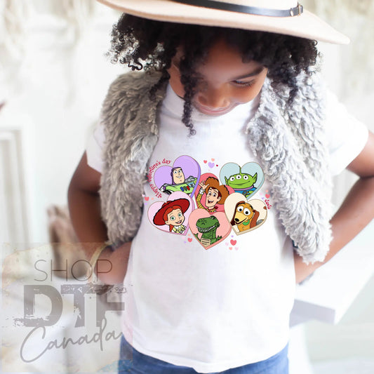 Kids - valentine’s day toy story - shirts & tops