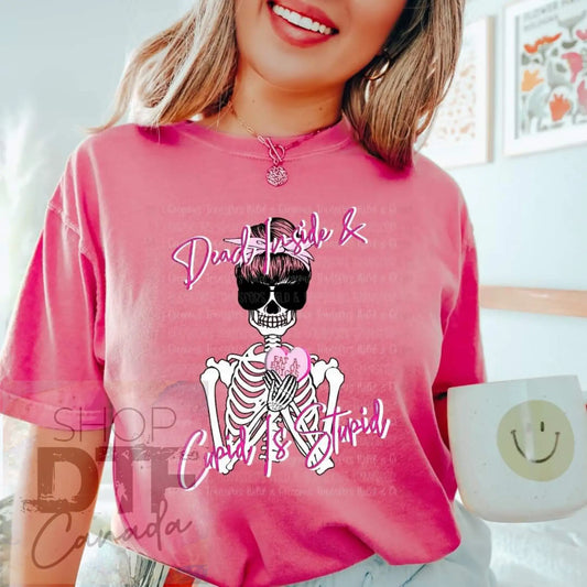 Valentine’s day - dead inside - shirts & tops