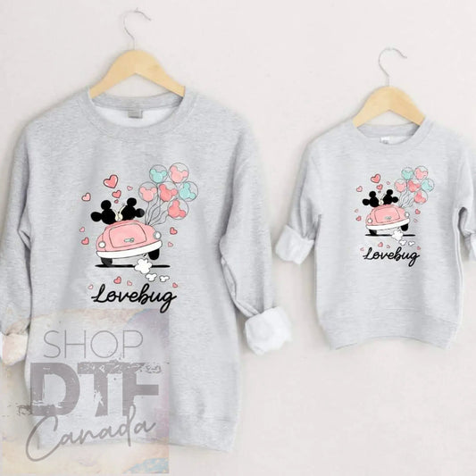 Valentine’s day - lovebug 2 - shirts & tops